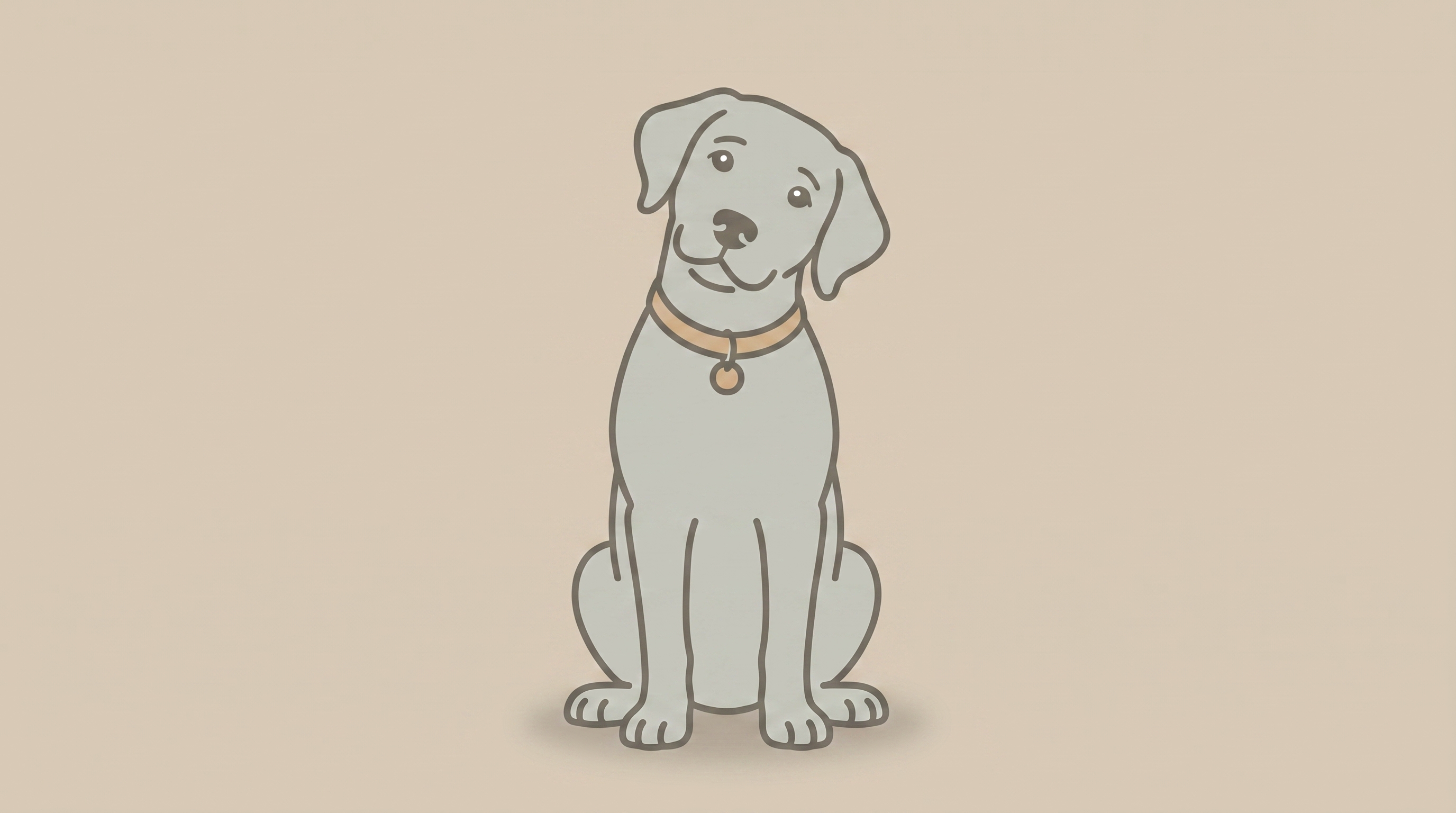 Illustration of a dog